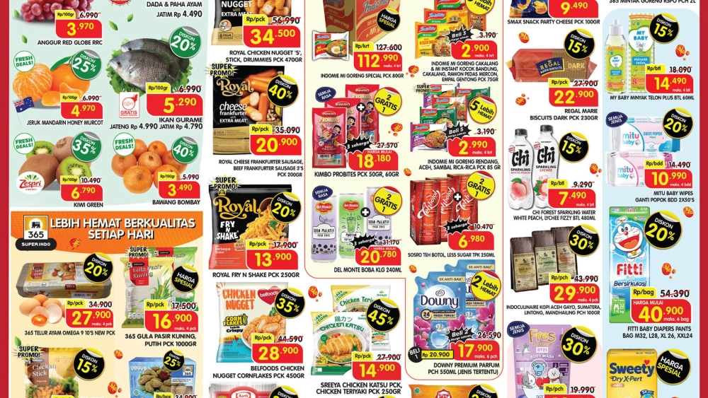 Promo Superindo Kamis, 30 Oktober 2025. [Superindo]